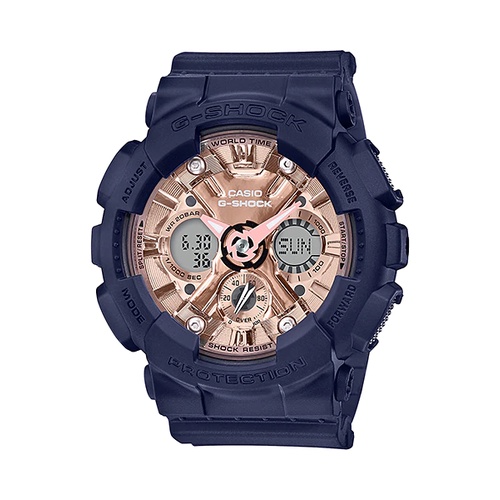 Đồng hồ nam/nữ Casio G-Shock GMA-S120MF-2A2 chống va đập, chống nước 200m, hàng chính hãng