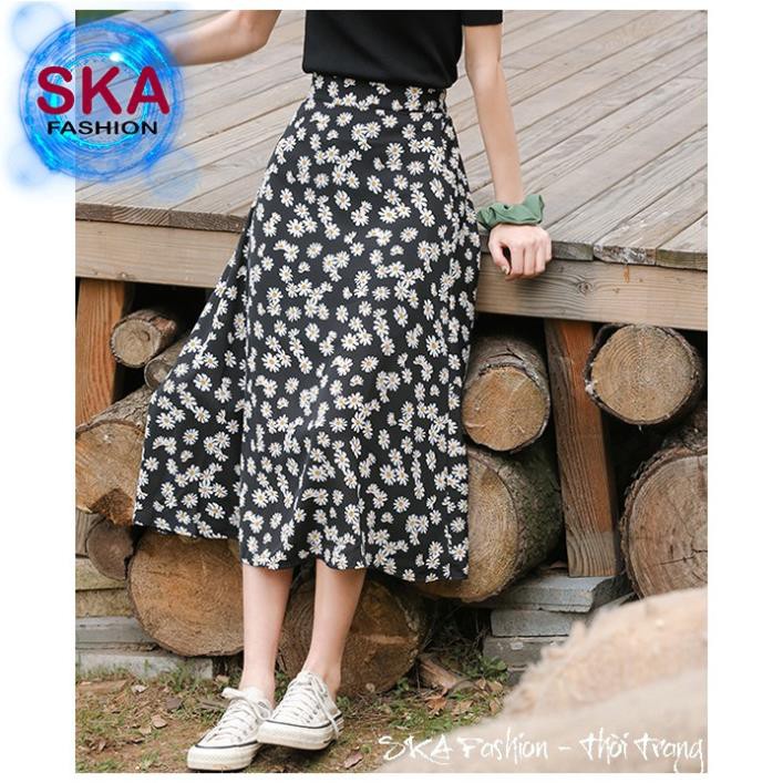 [Mã FAMAYWA giảm 10K đơn 50K] Chân Váy Voan Vintage Midi Dáng Dài 2 Lớp Nhiều Màu - SKA | BigBuy360 - bigbuy360.vn