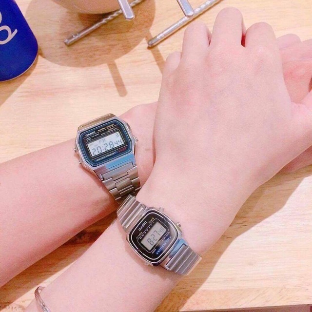 Đồng hồ Casio Nam A158 và Casio Nữ LA670