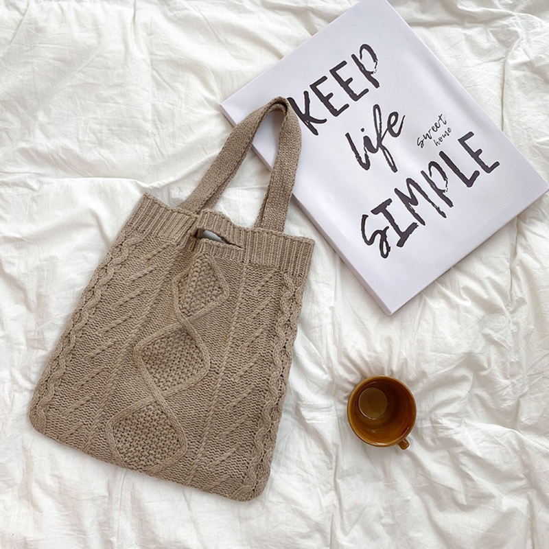 Túi Xách Len Đeo Chéo Thời Trang Dành Cho Nữ