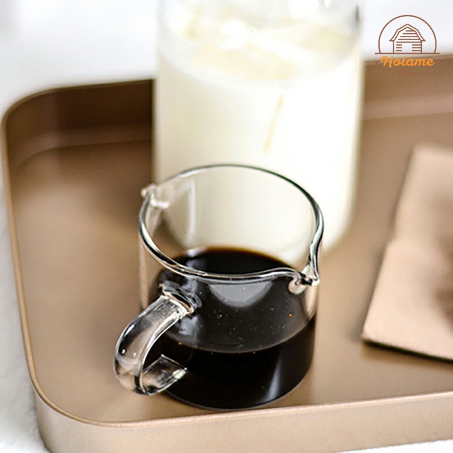 Bình rót mini Espresso – thủy tinh cao cấp 75ml (Có sẵn loại chia vạch và trơn) | BigBuy360 - bigbuy360.vn