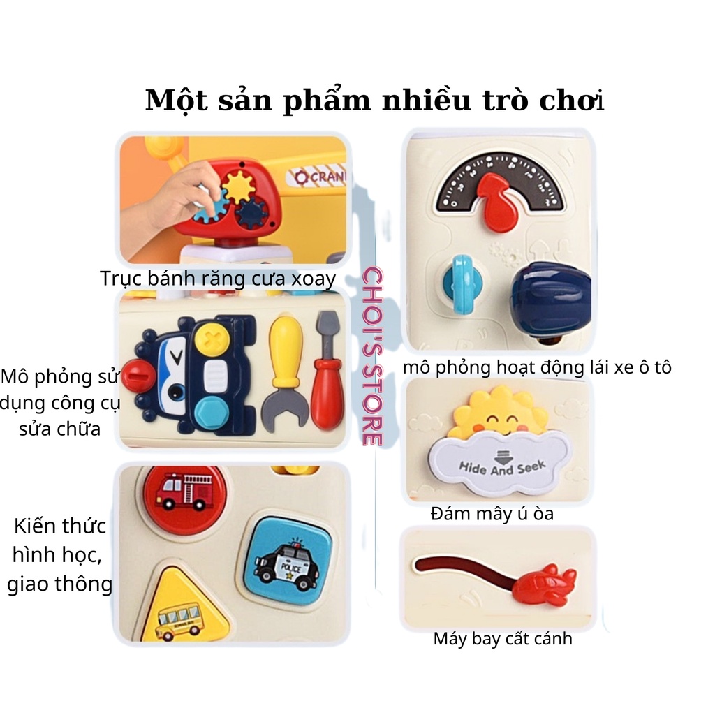 ĐỒ CHƠI TRỤC CẦN CẨU ĐA NĂNG PHÁT TRIỂN TƯ DUY