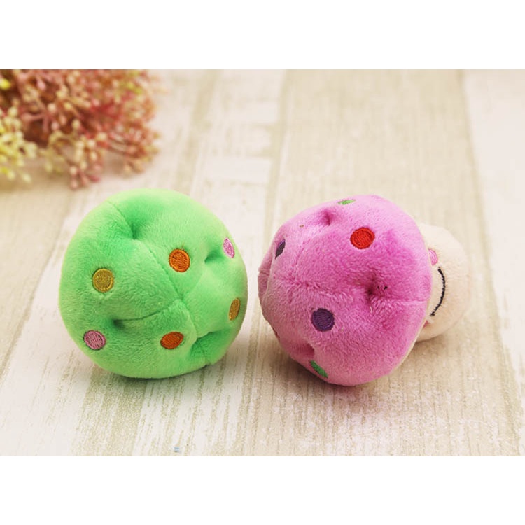 Nấm Nhồi Bông Phát Ra Âm Thanh Vui Nhộn Dành Cho Thú Cưng