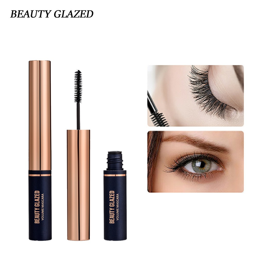 Mascara BEAUTY GLAZED uốn cong lông mi chống thấm nước