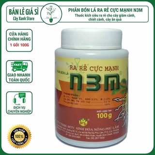 Phân Bón Lá Kích Rễ, Ra Rễ Cực Mạnh N3m 100g