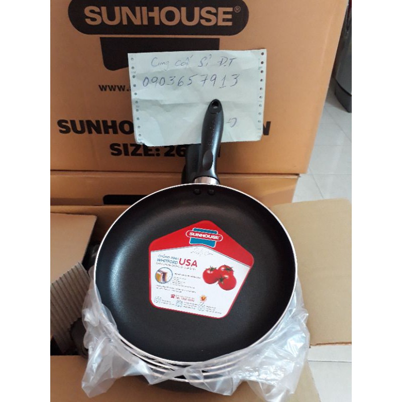 CHẢO CHỐNG DÍNH SUNHOUSE 24 Cm