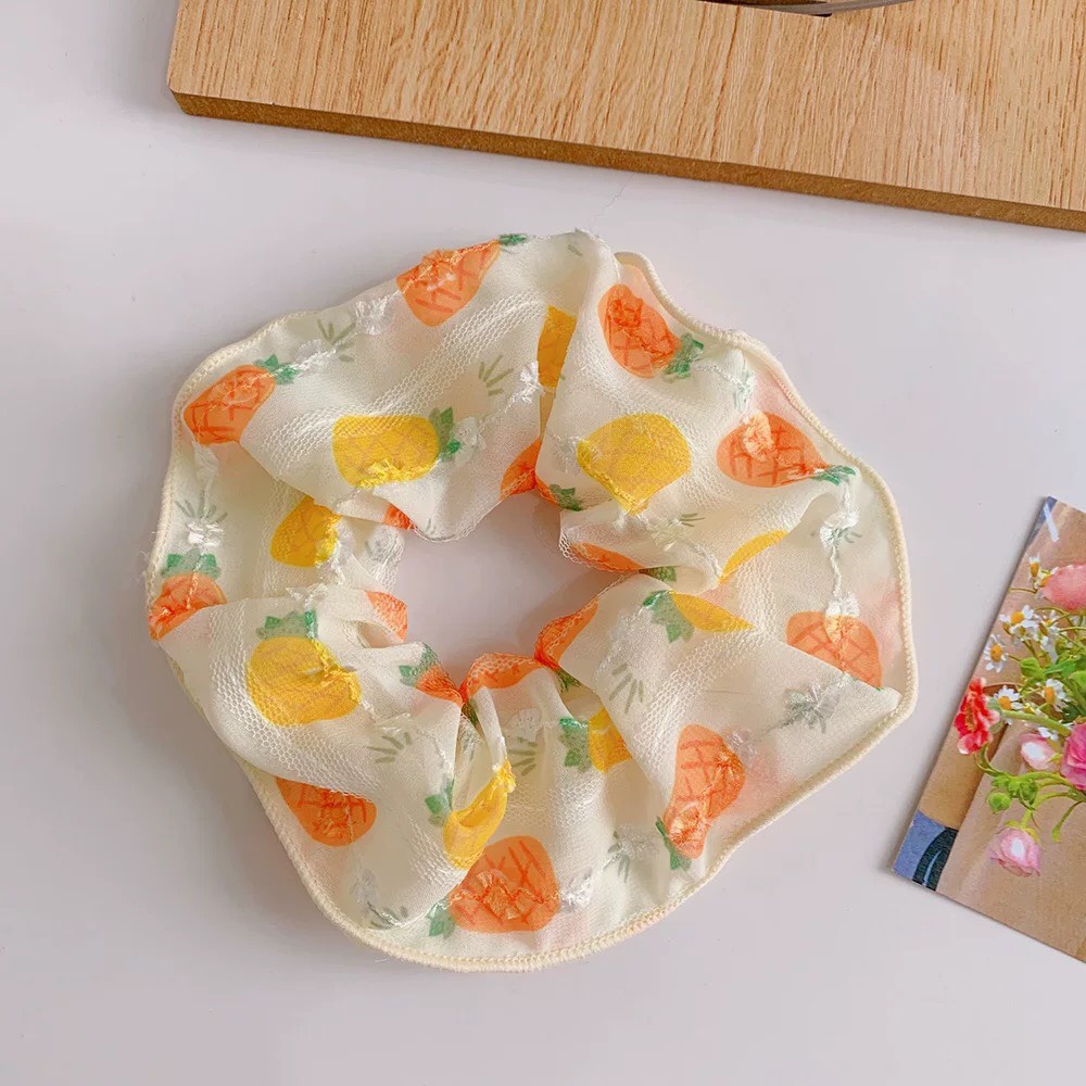 [Phụ Kiện Tiệm nhà Bee] Dây Buộc Tóc Scrunchies Dễ Thương Nữ Tính Thời Trang Phong Cách Hàn Quốc Ngọt Ngào Dễ Thương