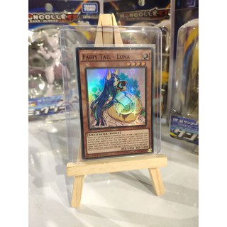 ra01 Lá bài thẻ bài Yugioh nàng tiên ống tre Fairy Tail - Luna - Super Rare - Tặng bọc bài nhựa bảo quản