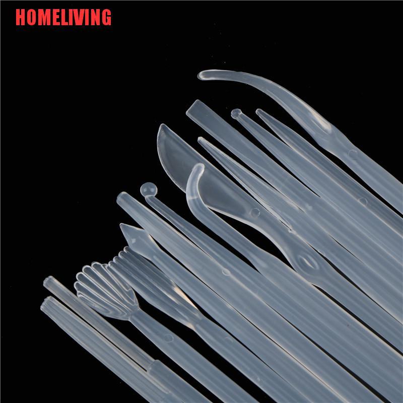 Bộ 14 Dụng Cụ Điêu Khắc Đất Sét Bằng Nhựa Polymer