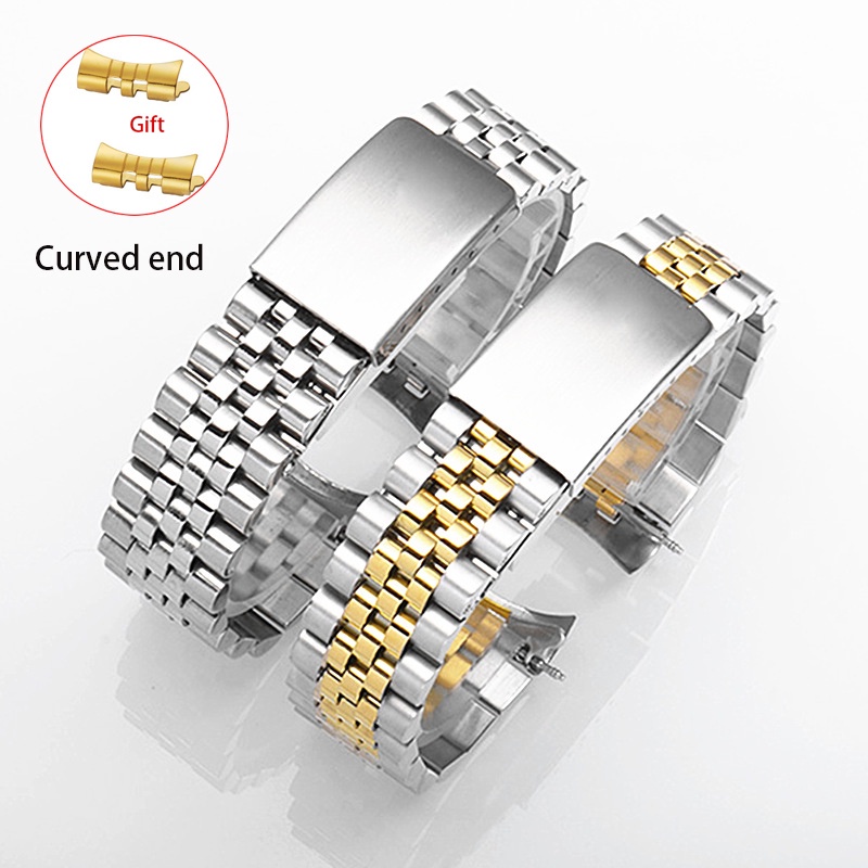 Dây Đeo Đồng Hồ Bằng Thép Không Gỉ 18Mm 20mm 22mm Cho Rolex DATEJUST Series
