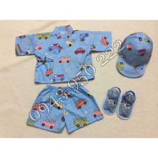 Bộ yukata cho bé trai 1 tuổi 