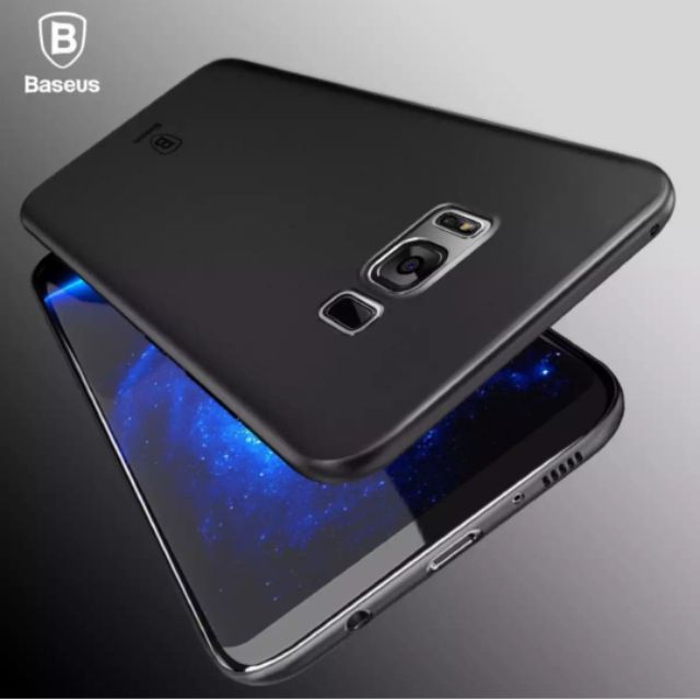 Ốp Baseus lụa nhám siêu mỏng Galaxy S8 Plus chính hãng - Kèm ảnh thật