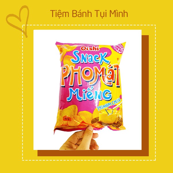 Bánh Snack Phô Mai Miếng