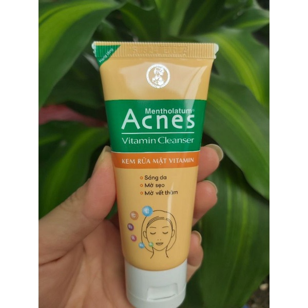 3 loại kem - rửa mặt Acnes 25gr