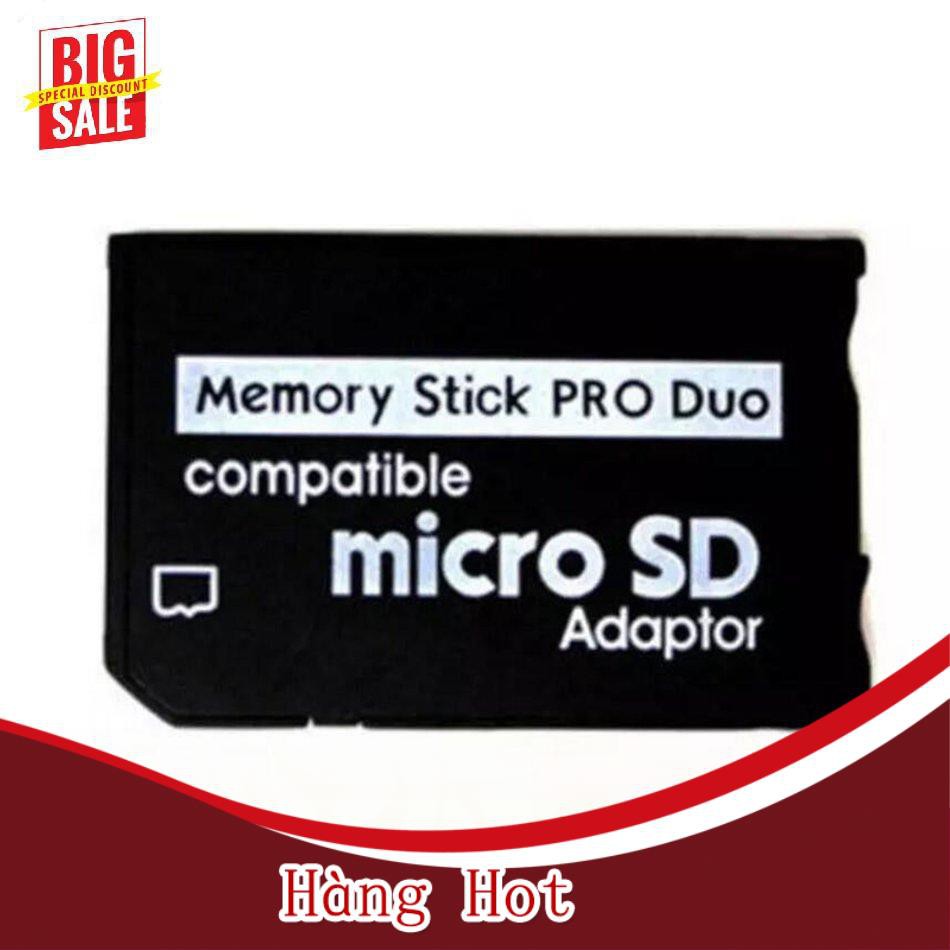 [ Hàng Hot ] Đầu Chuyển Đổi Micro Sd Tf Sang Pro Duo Memory Stick Cho Psp Click