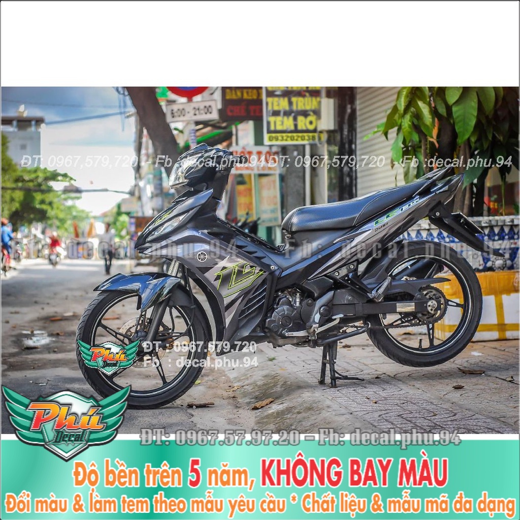 Tem Rời Exciter 135 LC Xám (K) -1
