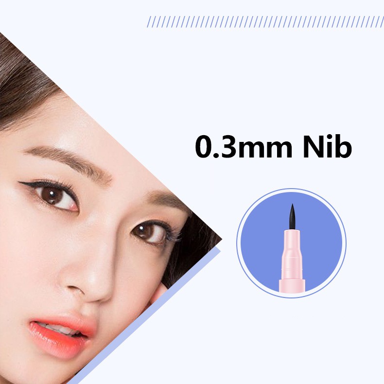 [Hàng mới về] Bút kẻ mắt màu đen sêu bền màu nhanh khô chống thấm nước tiện dụng cao cấp | BigBuy360 - bigbuy360.vn