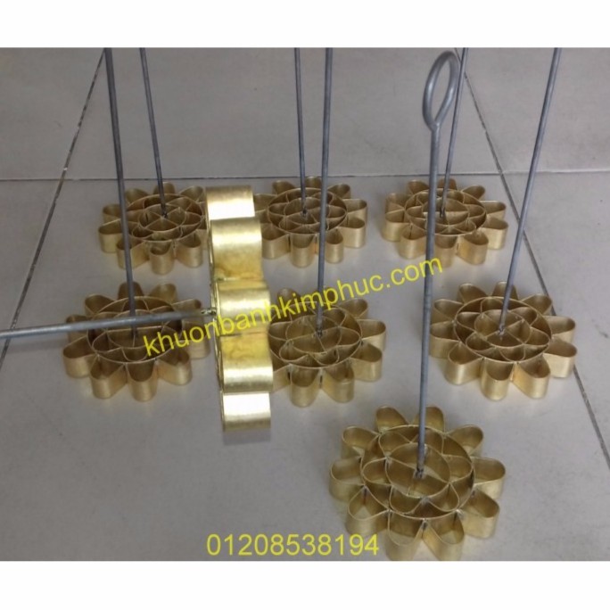 Khuôn bánh nhúng bằng đồng