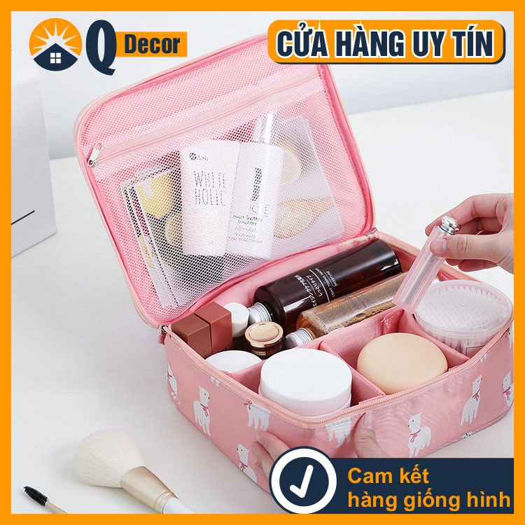 Túi Đựng Đồ Trang Điểm Cỡ Lớn Chống Thấm Nước Kiểu Hàn Quốc