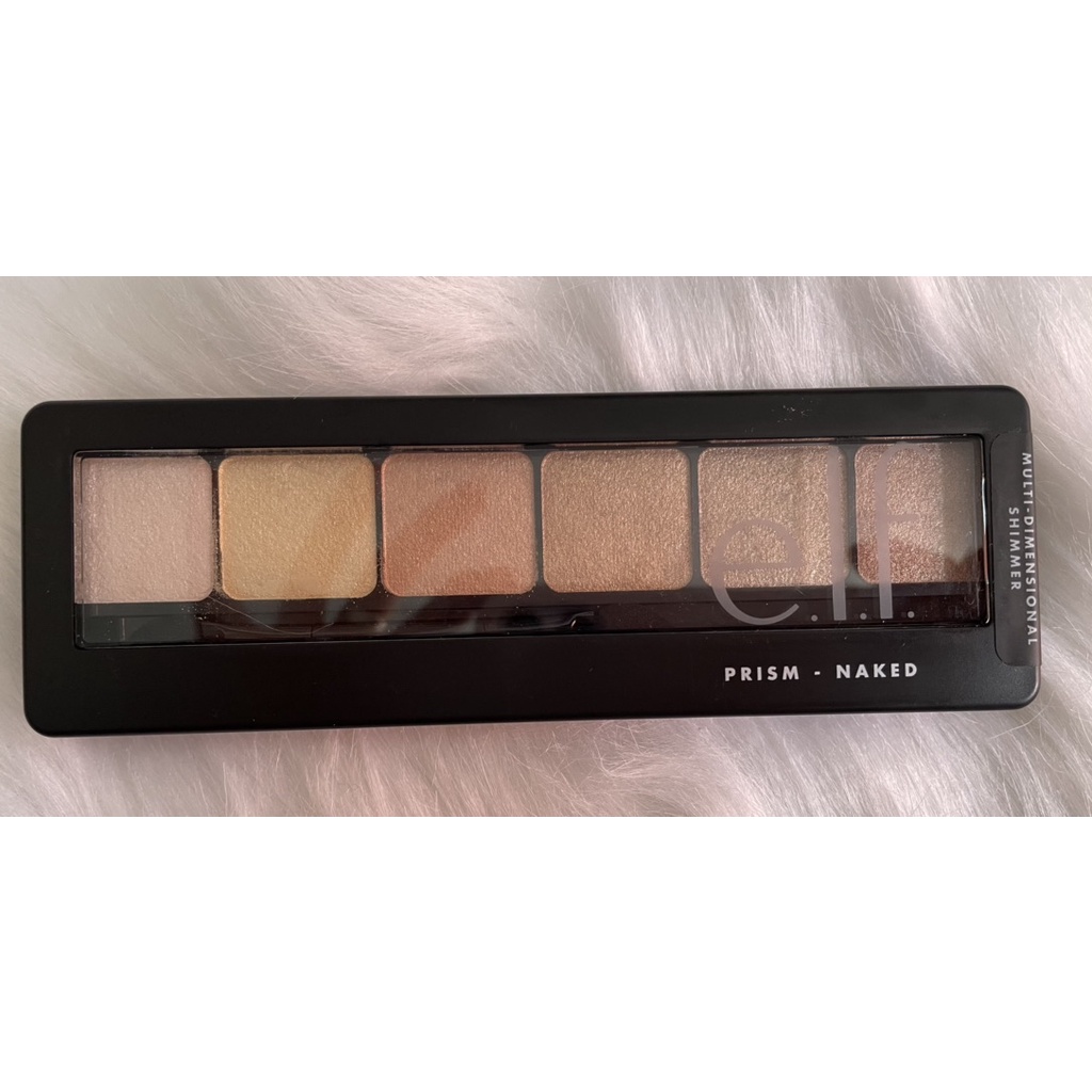 Bảng phấn mắt Elf Prism w / Mirror # 83275 NAKED -Mỹ