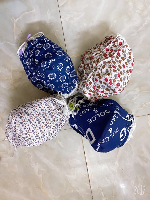khẩu trang vải 3 lớp