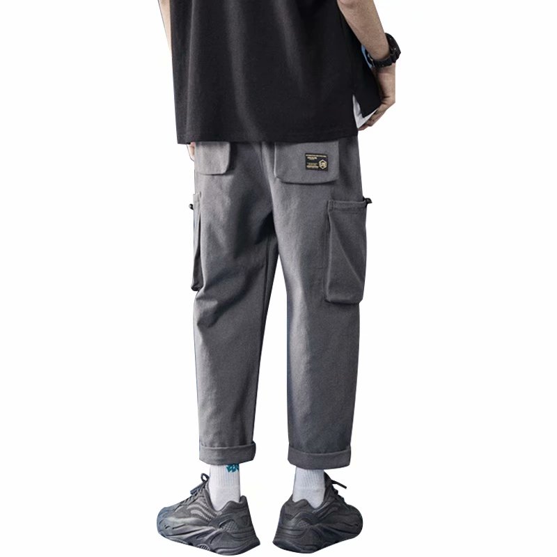 Quần dài ống rộng thời trang phong cách Hàn Quốc cho nam giới