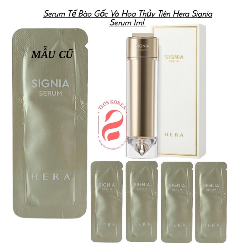 [ Bản Mới] Tinh Chất Serum Hera Signia Core Lift Serum  Dưỡng Sáng Và Săn Chắc Da Nâng Cơ -  M 1Ml/Gói