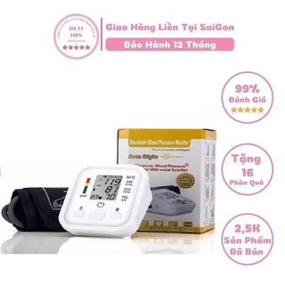 Máy đo huyết áp cổ bắp tay điện tử cơ hàng chính hãng bảo hành 12 tháng công nghệ Nhật Bản DETI