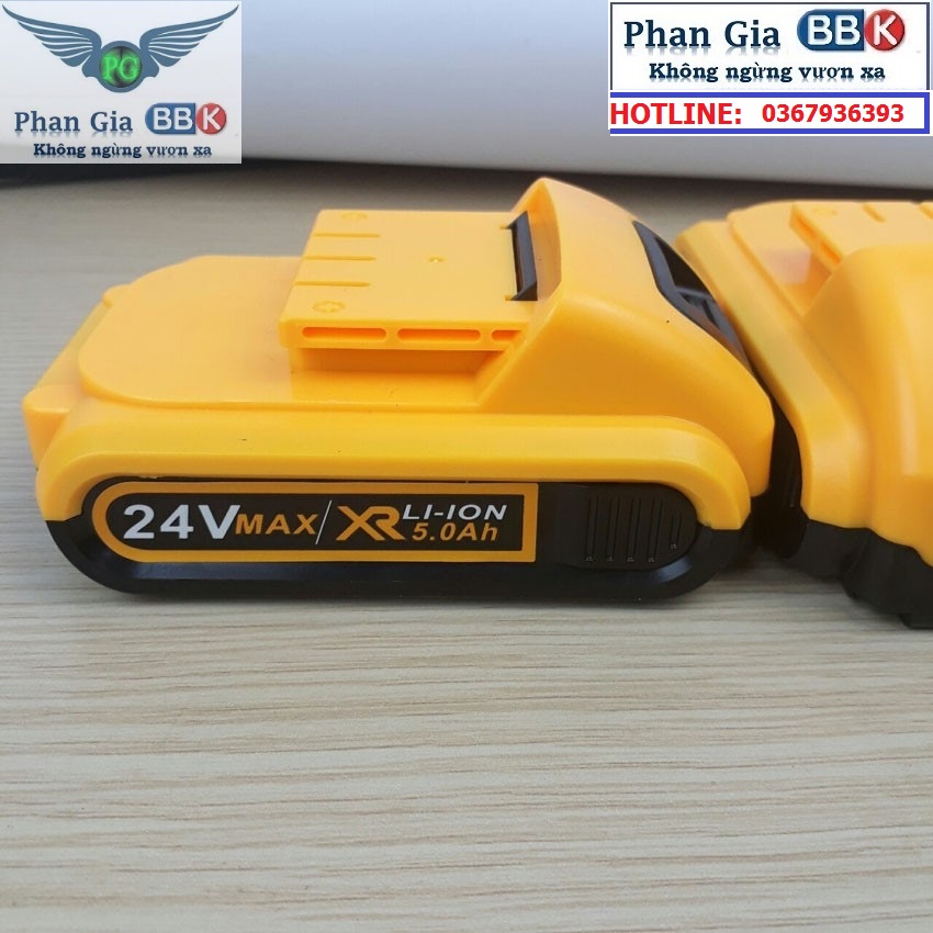 Pin máy khoan 24V - Pin 24V - Pin 5cell