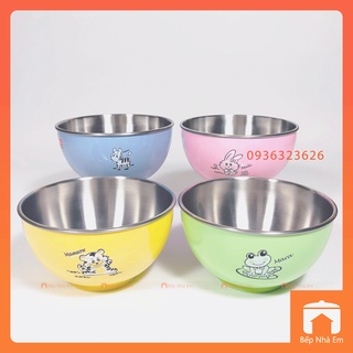 Tô Trẻ Em ZEBRA Darling 15cm (2 Lớp Inox 304) - 135202. Nhập Khẩu Thái Lan