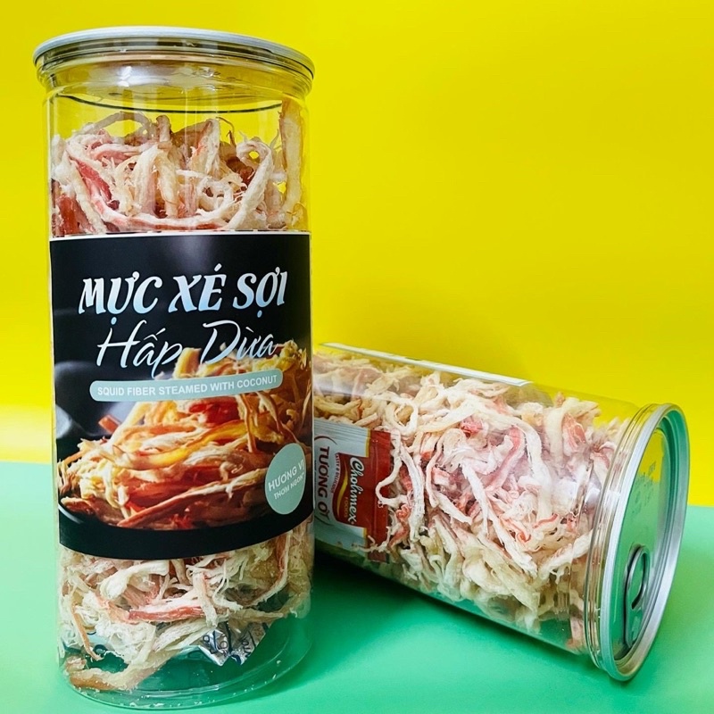 [250gr] Khô mực xé sợi hấp nước dừa