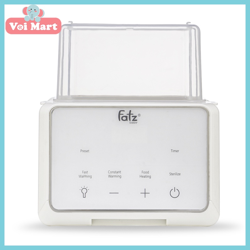 MÁY HÂM SỮA TIỆT TRÙNG 2 BÌNH ĐIỆN TỬ FATZ BABY - DUO 3 PLUS - FB3094TK BẢO HÀNH CHÍNH HÃNG 12 THÁNG