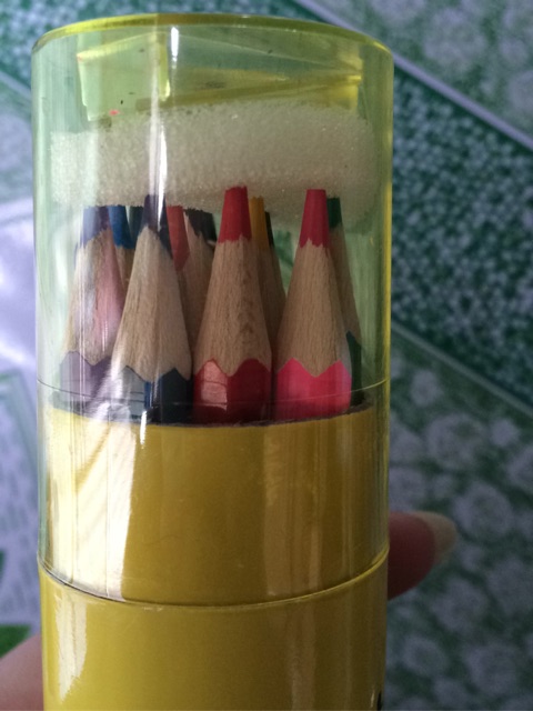 Bút chì màu classmate 12 màu (gồm gọt chì)