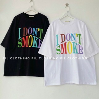 Áo Thun Bigsize Cotton I DON'T SMOKE ( ảnh thật cận chất )