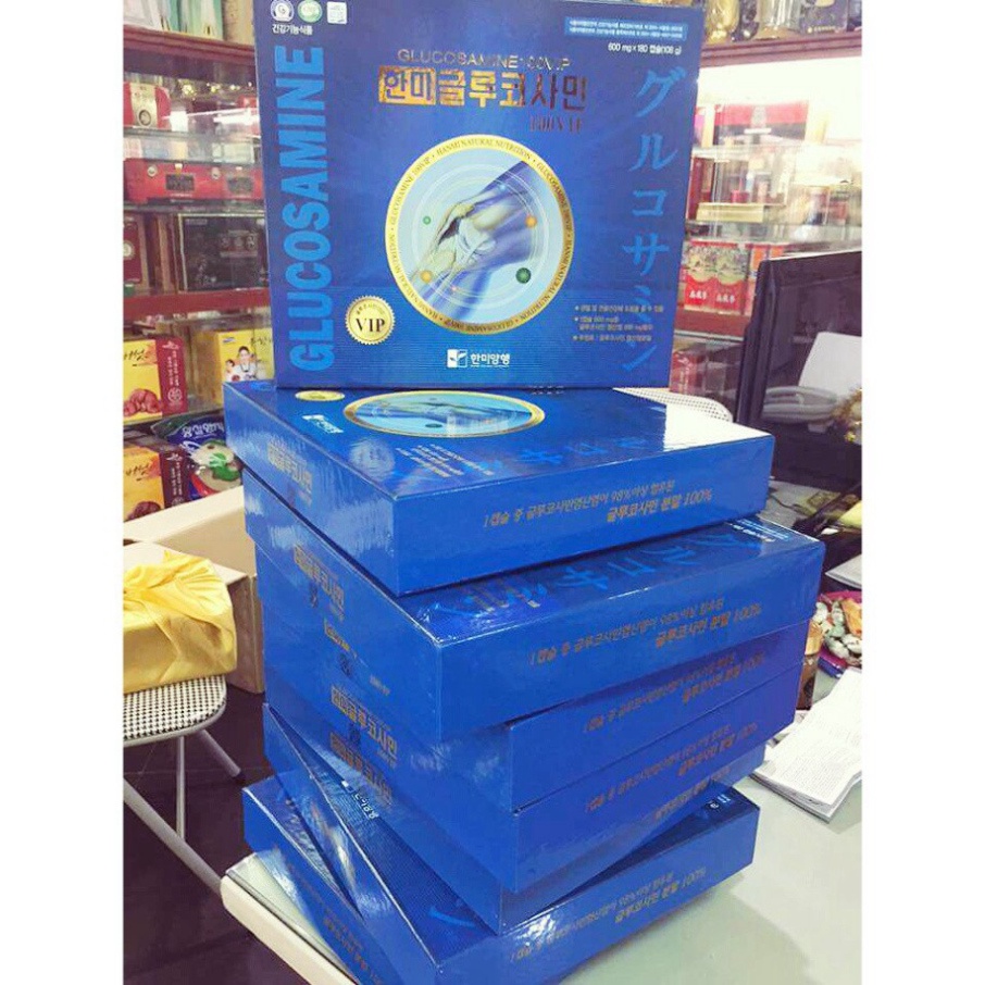 Bổ Xương Khớp Hàn Quốc Glucosamine 100VIP hộp 180 viên [ Hàng Mới Về ]