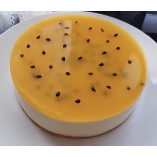 Bánh Cheesecake Chanh Dây (18cm /ổ)-[Ship nội Tphcm -Nowship-Grabship]