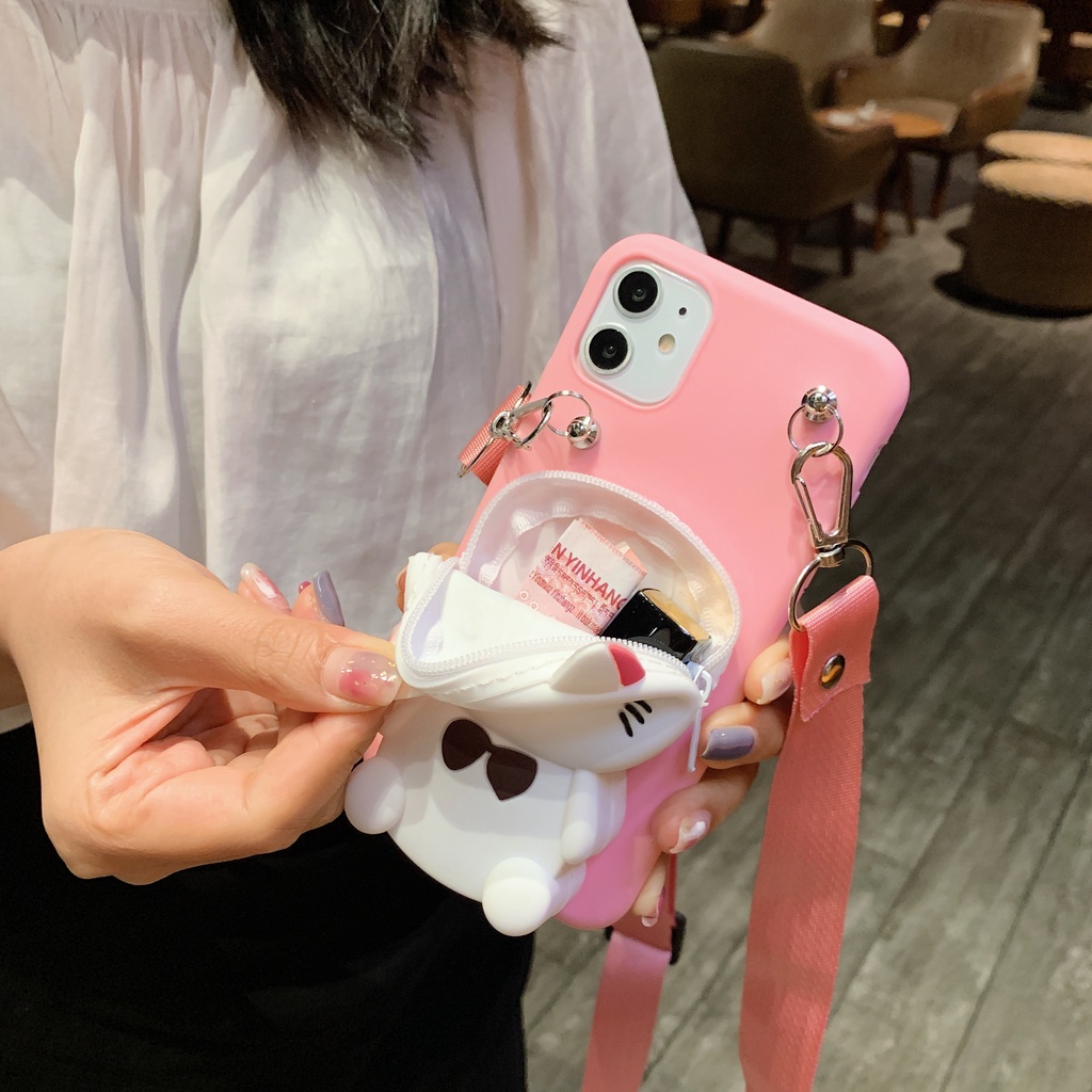 Ốp Điện Thoại Họa Tiết Mèo May Mắn Cho Iphone 13 Pro Max 12 Mini 11 X Xs Max Xr 5s 5 5se 2020 6 S 7 8 Plus