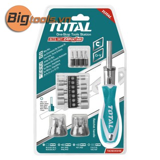 Bộ mũi vít 24 chi tiết total tacsd30246