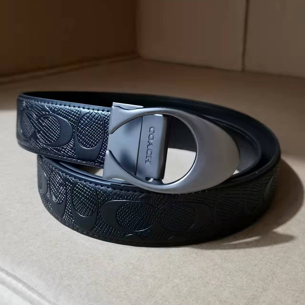 Thắt Lưng Da Nam 120Cm C0ACH Cổ Điển Không Kèm Hộp