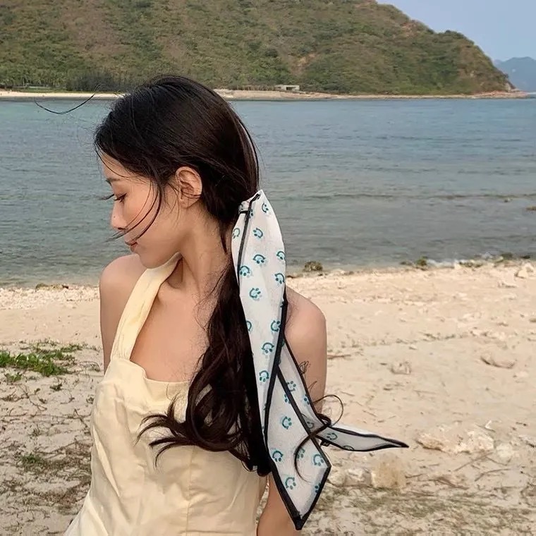 Băng Đô Hoa Mềm Mại Phong Cách Hàn Quốc Cho Nữ