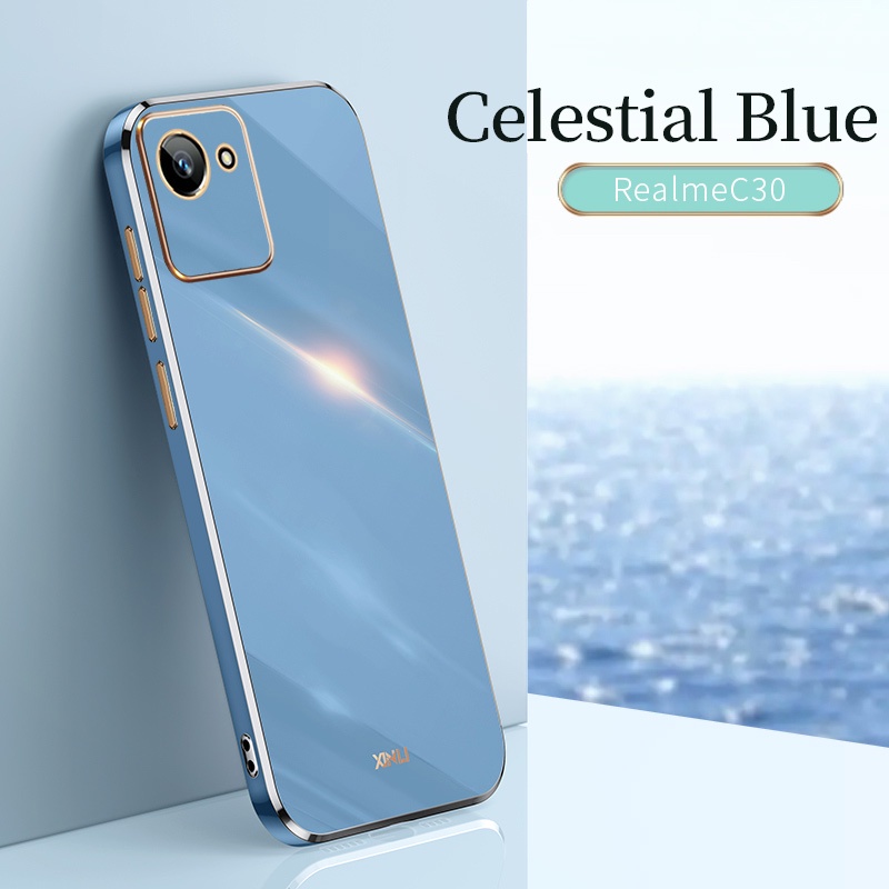 Ốp Điện Thoại TPU Trong Suốt Chống Rơi Sang Trọng Cho Realme Narzo 50A 50i Prime 30A 50 Pro Narzo N55 C35