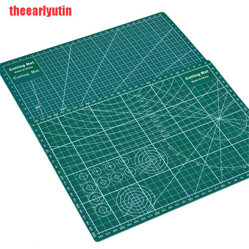 UTIN PVC Cutting Mat A4 Durable Self-Healing Cut Pad Patchwork Tools Handmade 30x20cm