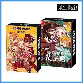 Set 30 thẻ LOMO in hình nhân vật anime Demon Slayer Naruto độc đáo