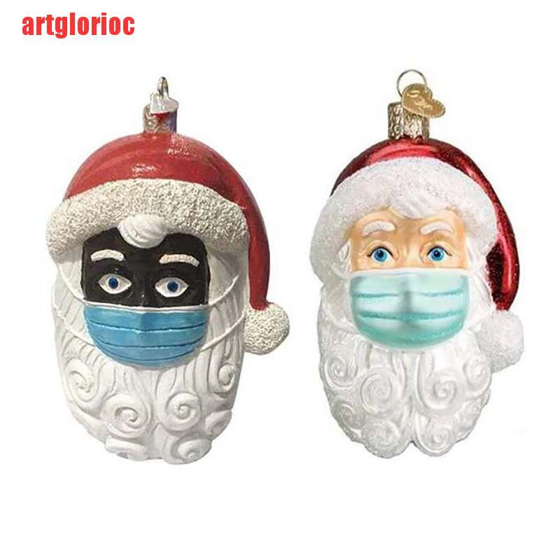 {artglorioc}Santa Claus Of Ornament 2020 Christmas Holiday Decorations Xmas Tree Pendant VGH