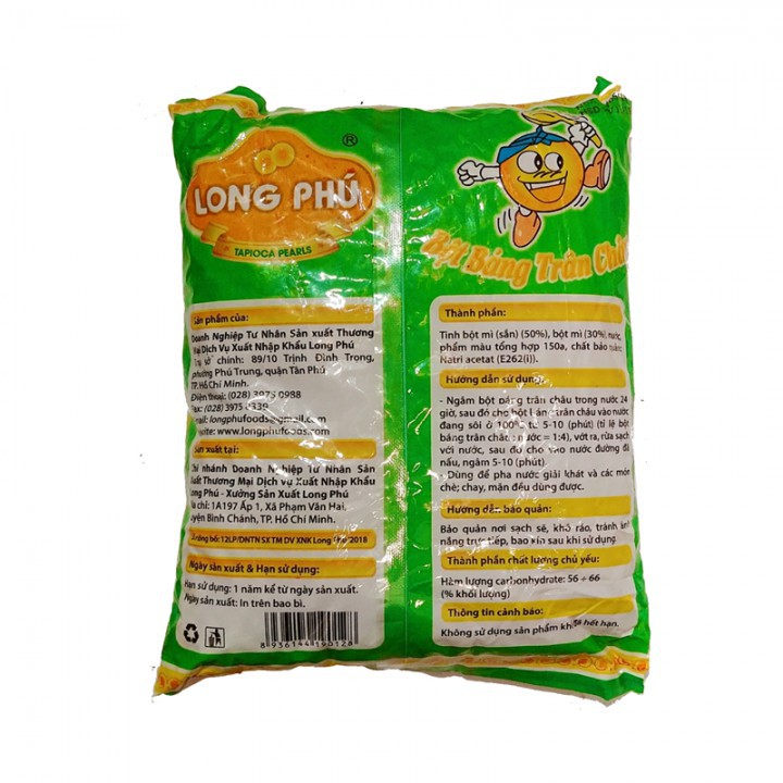 [Giá sĩ] Bột Bán Trân Châu Long Phú 1kg