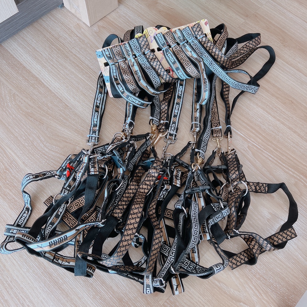 DÂY DẮT yếm 1.5cm cho chó mèo lớn