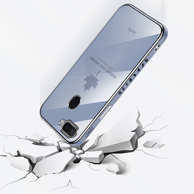 Ốp Điện Thoại Mềm Mạ 6D Cho Oppo A5S A12 A3S A12E A5 A9 2020 A31 A15 A15S