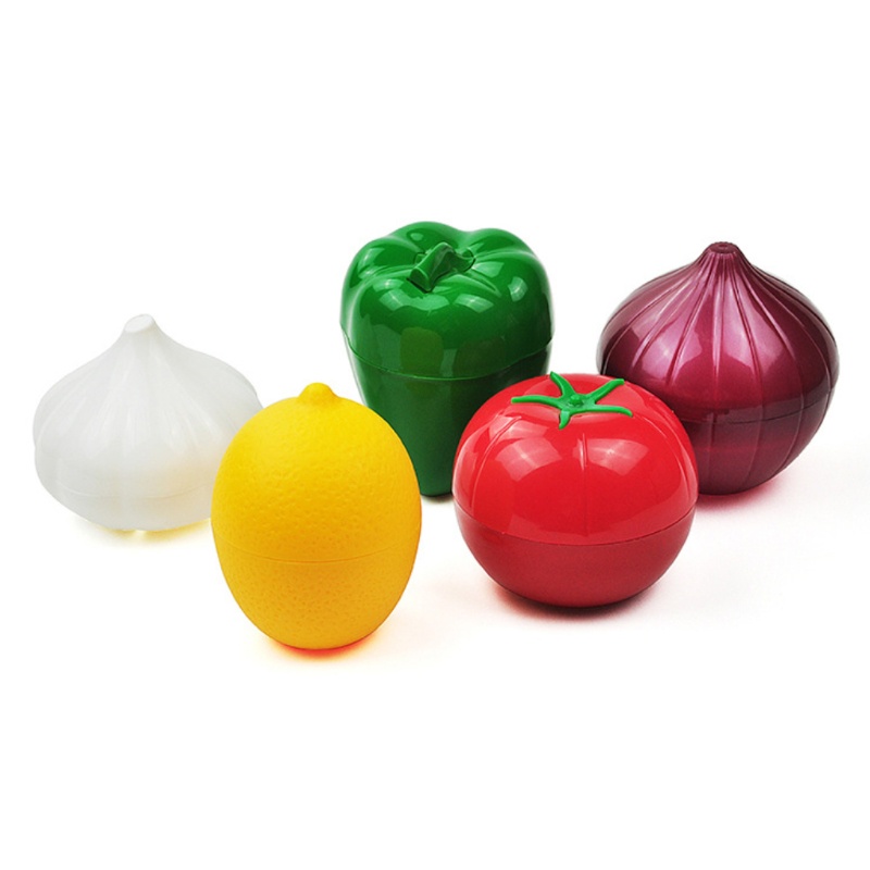 Hộp Đựng Hành Tỏi Ớt / Cà Chua / Chanh Để Tủ Lạnh Sáng Tạo Dùng Trong Nhà Bếp