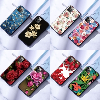 Samsung Galaxy Note 8 9 10 Lite Plus + Silicone mềm Case vỏ điện thoại Hoa hồng