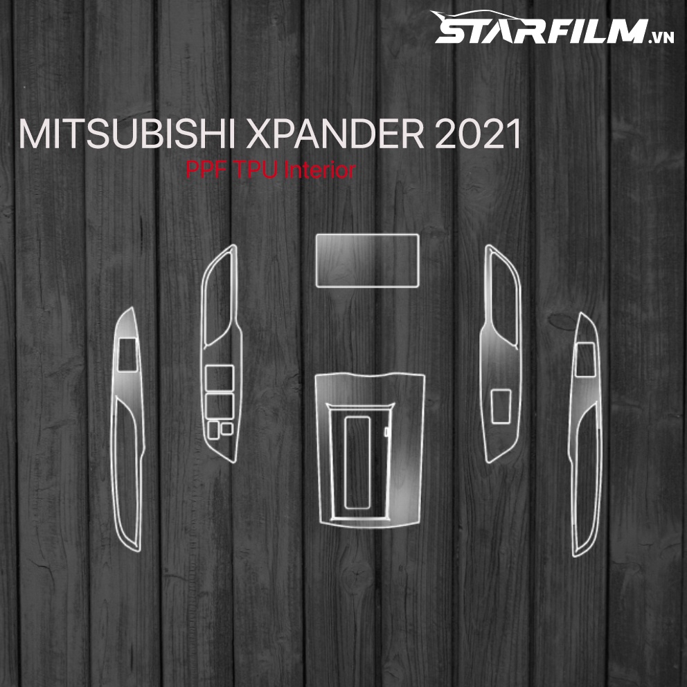 Mitsubishi Xpander 2021 PPF TPU chống xước tự hồi phục STAR FILM